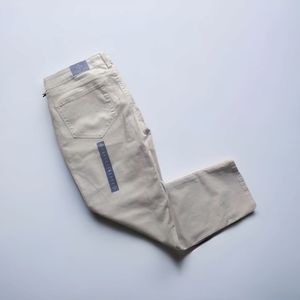 NYDJ Alisha Khaki Fitted Ankle Jeans 18P